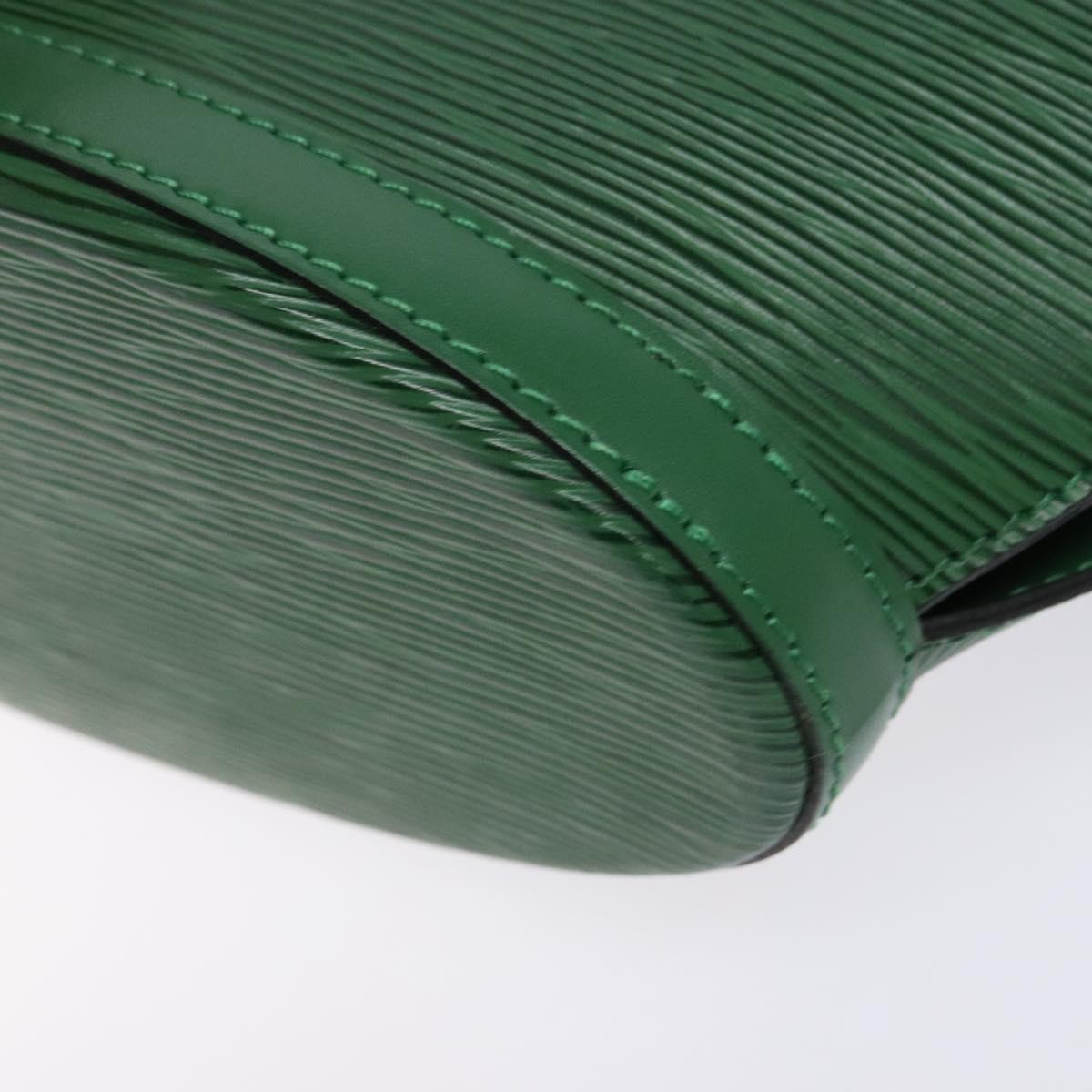 LOUIS VUITTON Epi Saint Jacques Hand Bag Green M52274 LV Auth BA5247