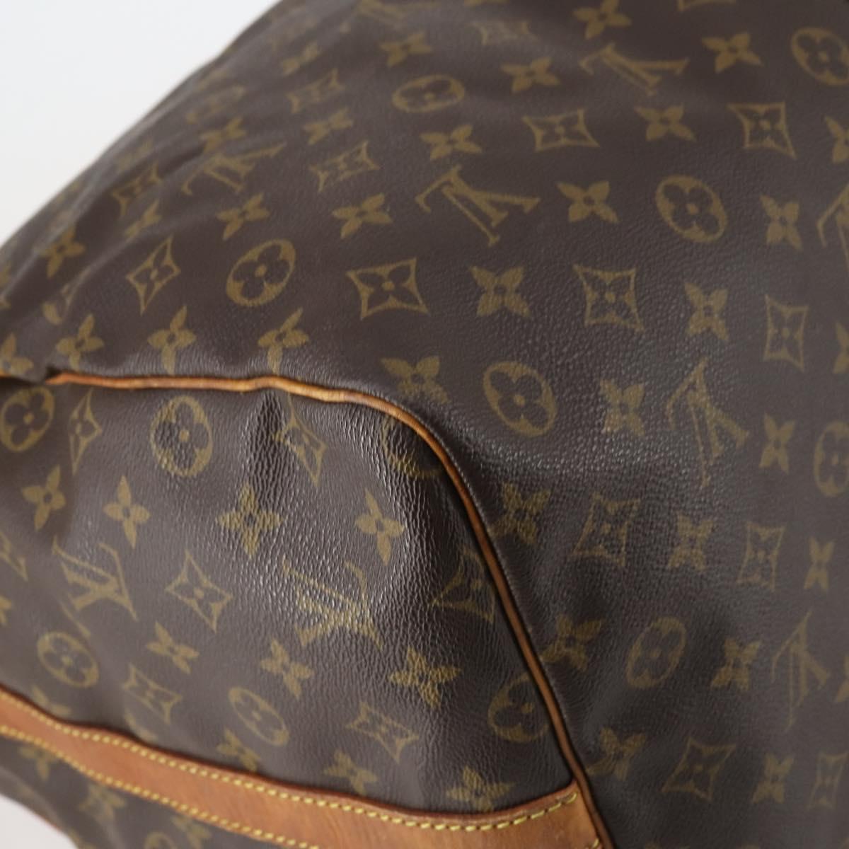 LOUIS VUITTON Monogram Keepall Bandouliere 60 Boston Bag M41412 LV Auth BA5254