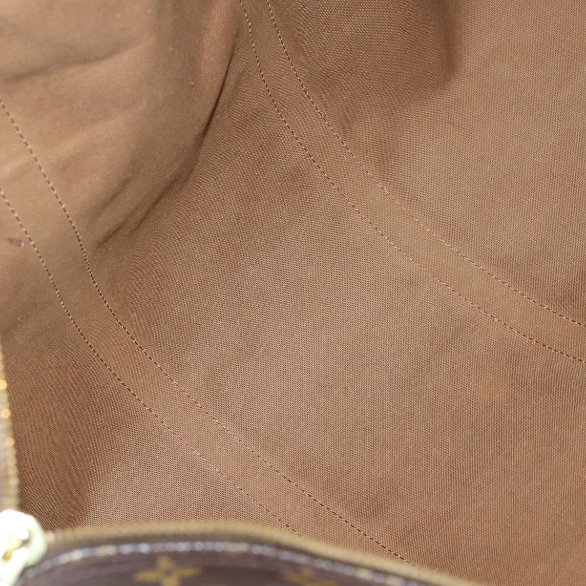 LOUIS VUITTON Monogram Keepall Bandouliere 60 Boston Bag M41412 LV Auth BA5254