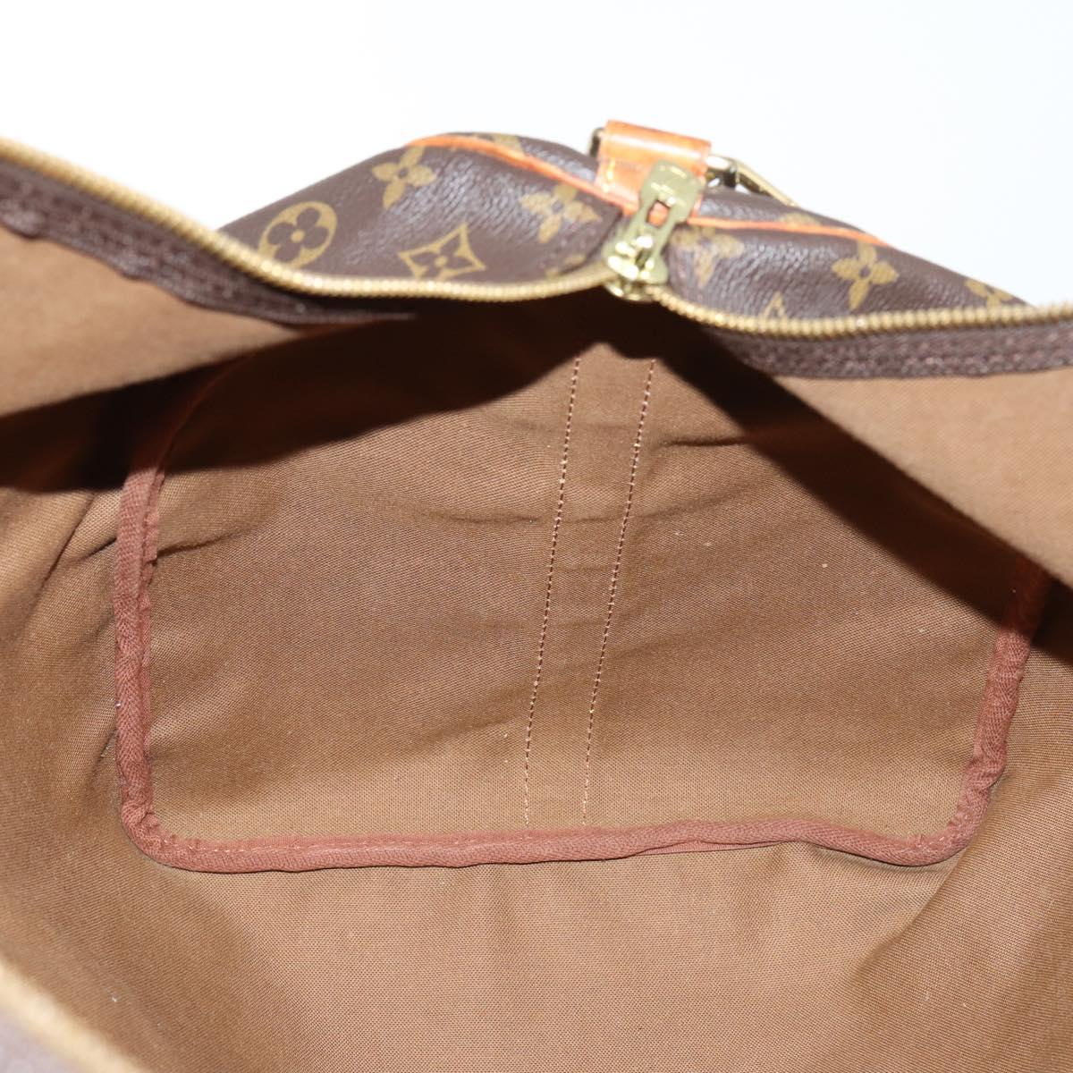 LOUIS VUITTON Monogram Keepall Bandouliere 60 Boston Bag M41412 LV Auth BA5254