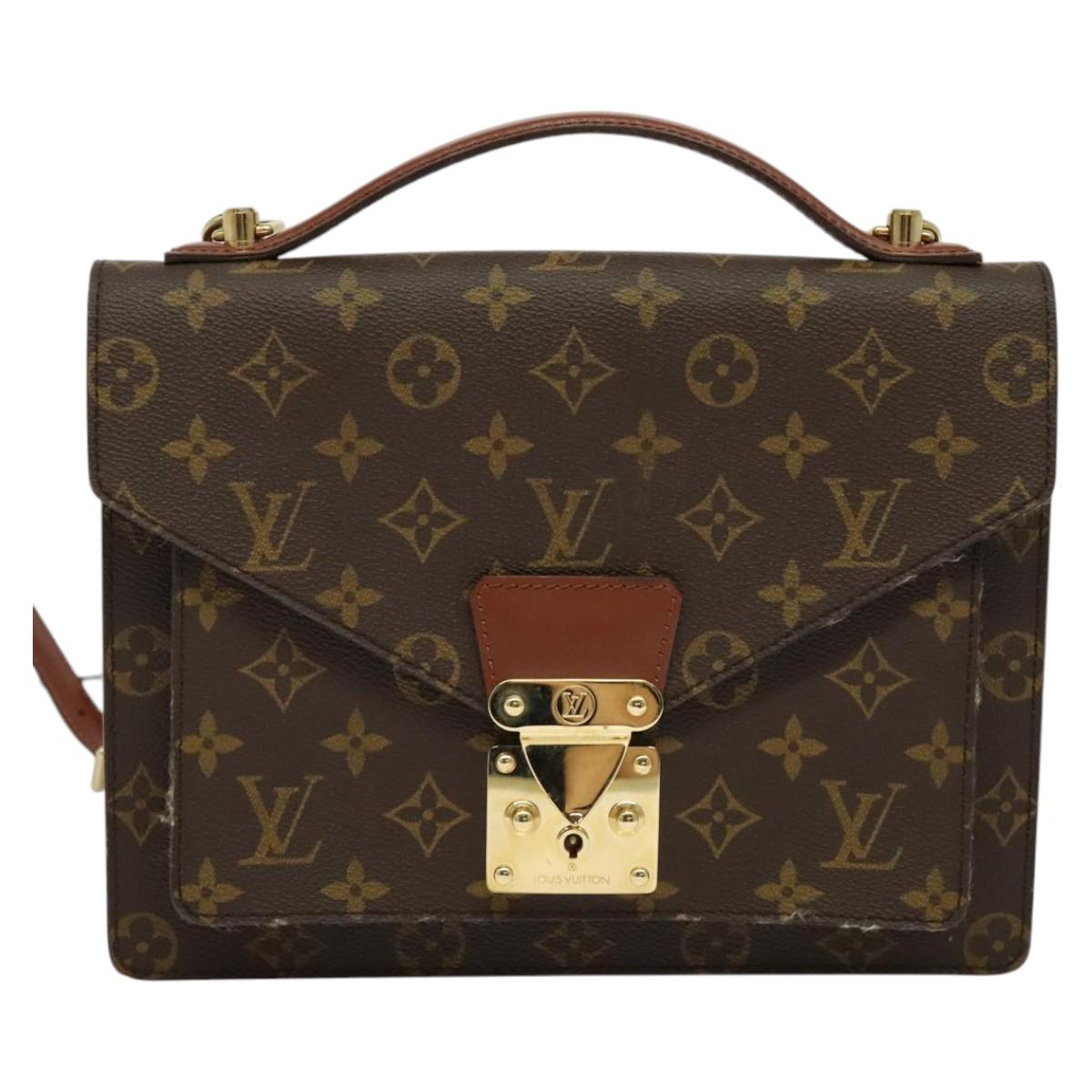 LOUIS VUITTON Monogram Monceau 26 Shoulder Bag M51187 LV Auth BA5273