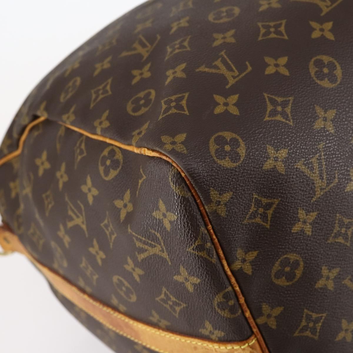 LOUIS VUITTON Monogram Keepall Bandouliere 60 Boston Bag M41412 LV Auth BA5322