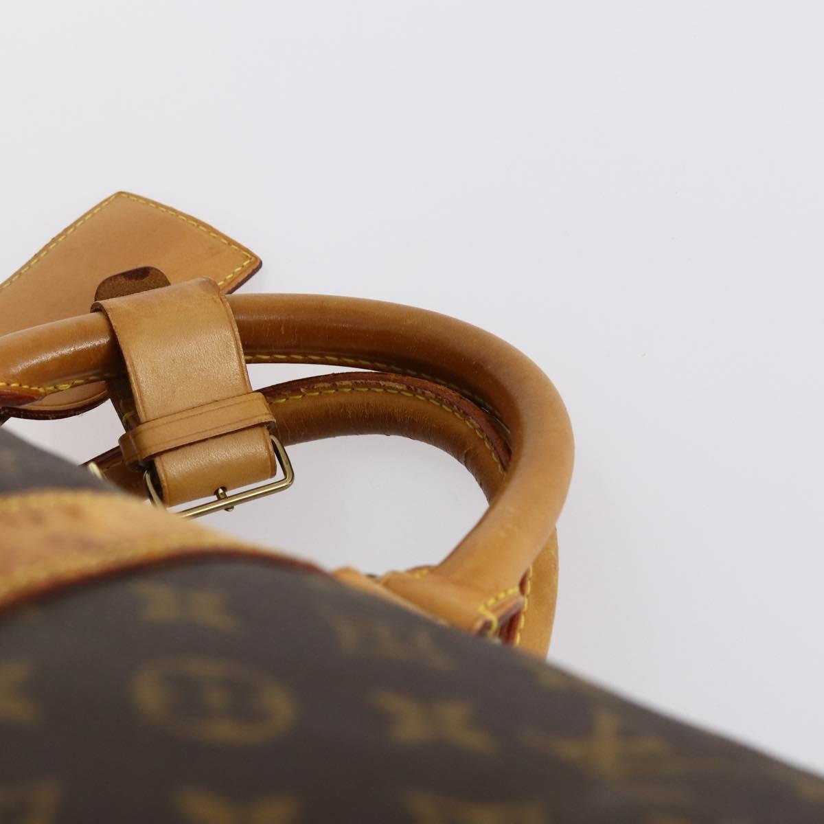 LOUIS VUITTON Monogram Keepall Bandouliere 60 Boston Bag M41412 LV Auth BA5322
