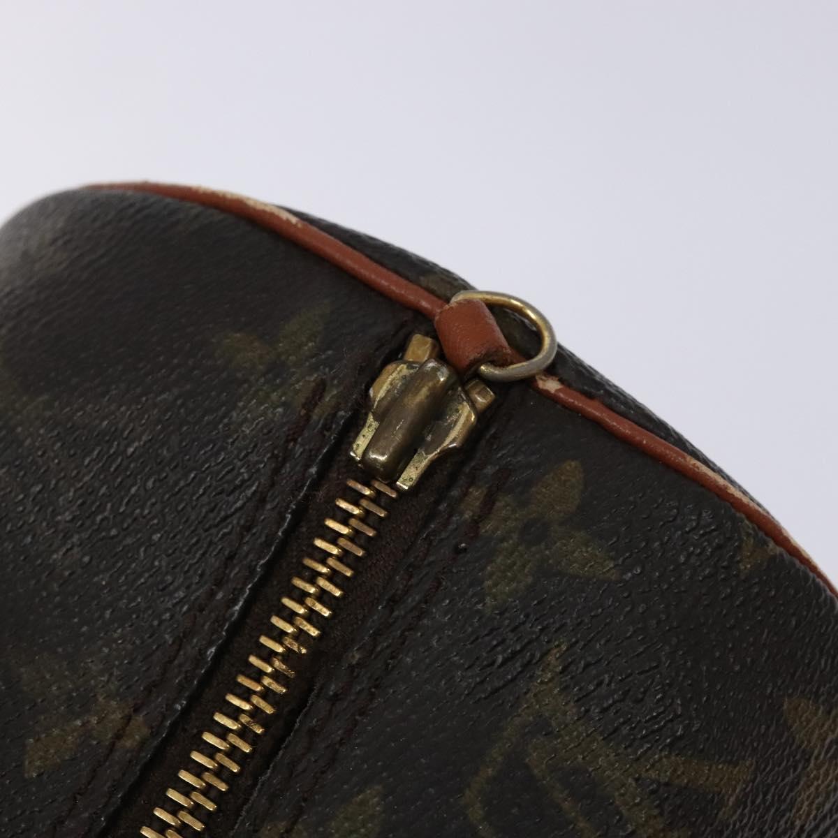 LOUIS VUITTON Monogram Papillon 30 Hand Bag M51385 LV Auth BA5327