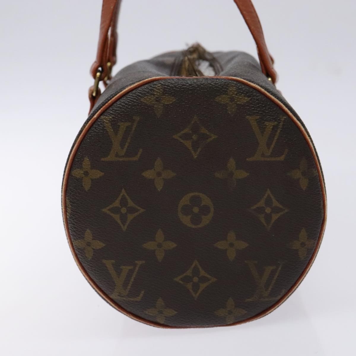 LOUIS VUITTON Monogram Papillon 30 Hand Bag M51385 LV Auth BA5327