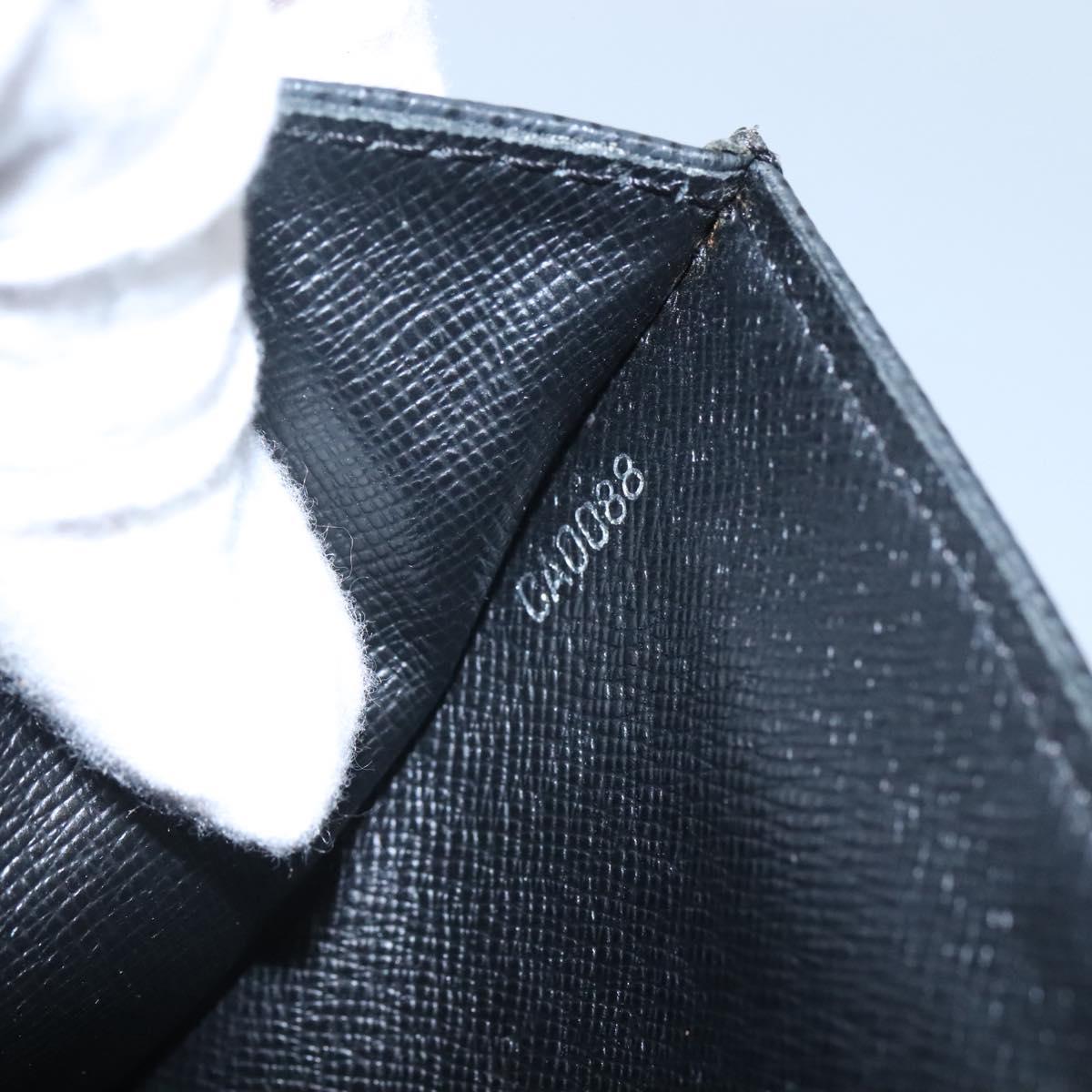 LOUIS VUITTON Taiga Selenga Clutch Bag Ardoise M30782 LV Auth BA536