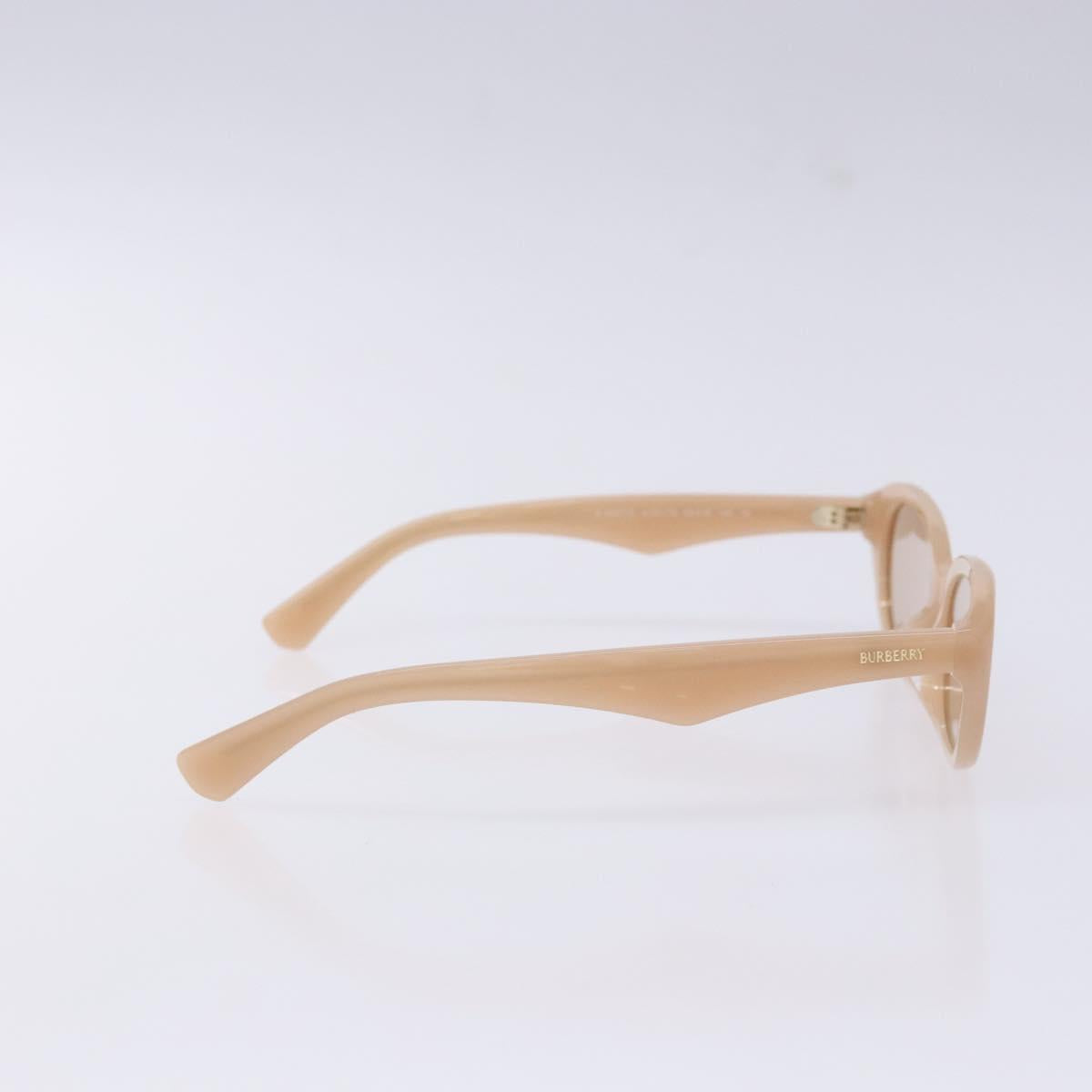 BURBERRY Sunglasses Plastic Beige Auth BA5368M