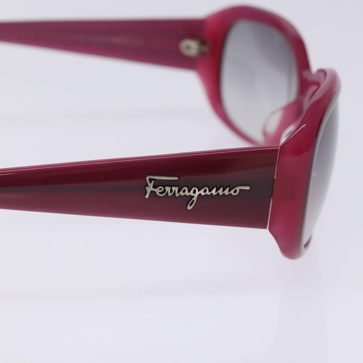 Salvatore Ferragamo Sunglasses Plastic Purple Auth BA5377