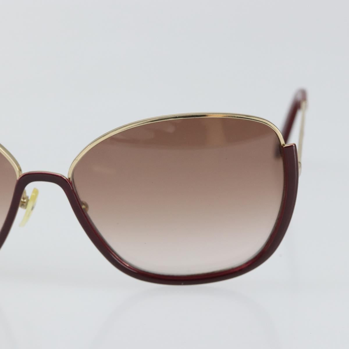 Chloe Sunglasses Plastic Gold Auth BA5378