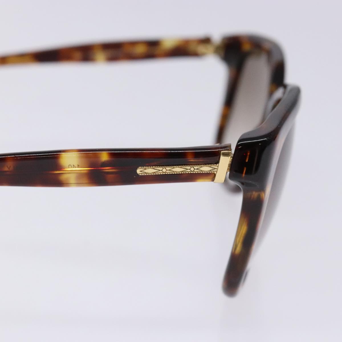 GUCCI Sunglasses Plastic Brown Auth BA5382