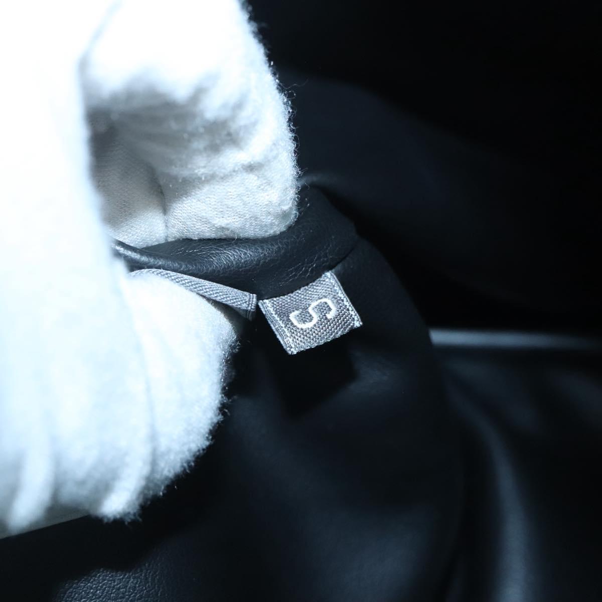 BALLY Quilted Shoulder Bag Leather White Gold Auth BA5391