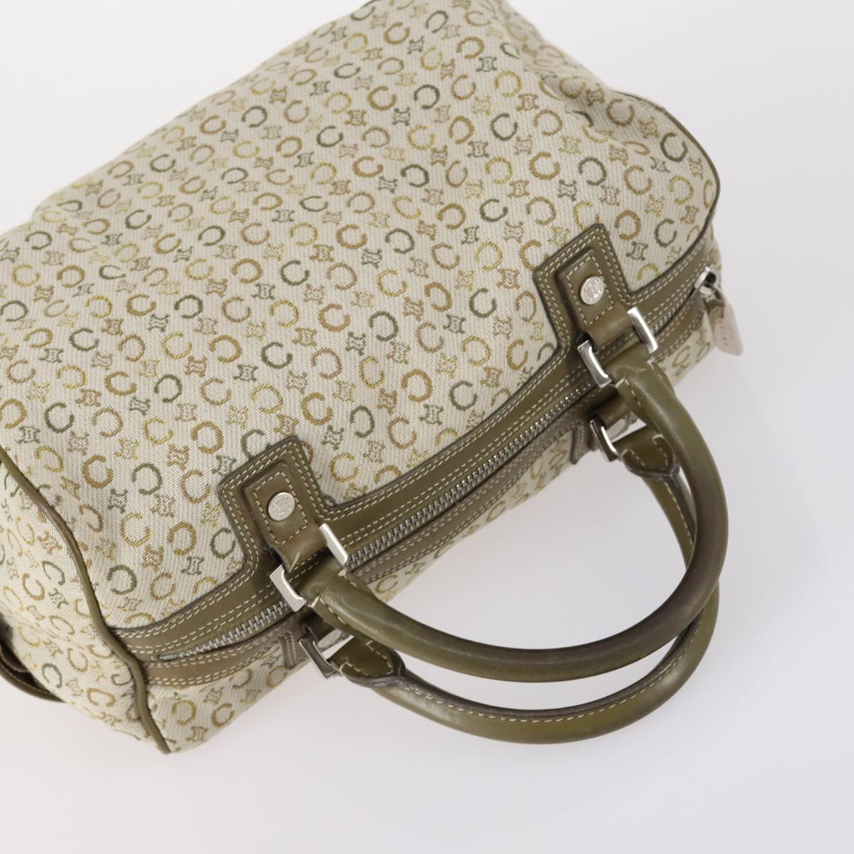 BALLY Celine PRADA C Macadam Bag Nylon Enamel 3Set Beige Khaki black Auth BA5394