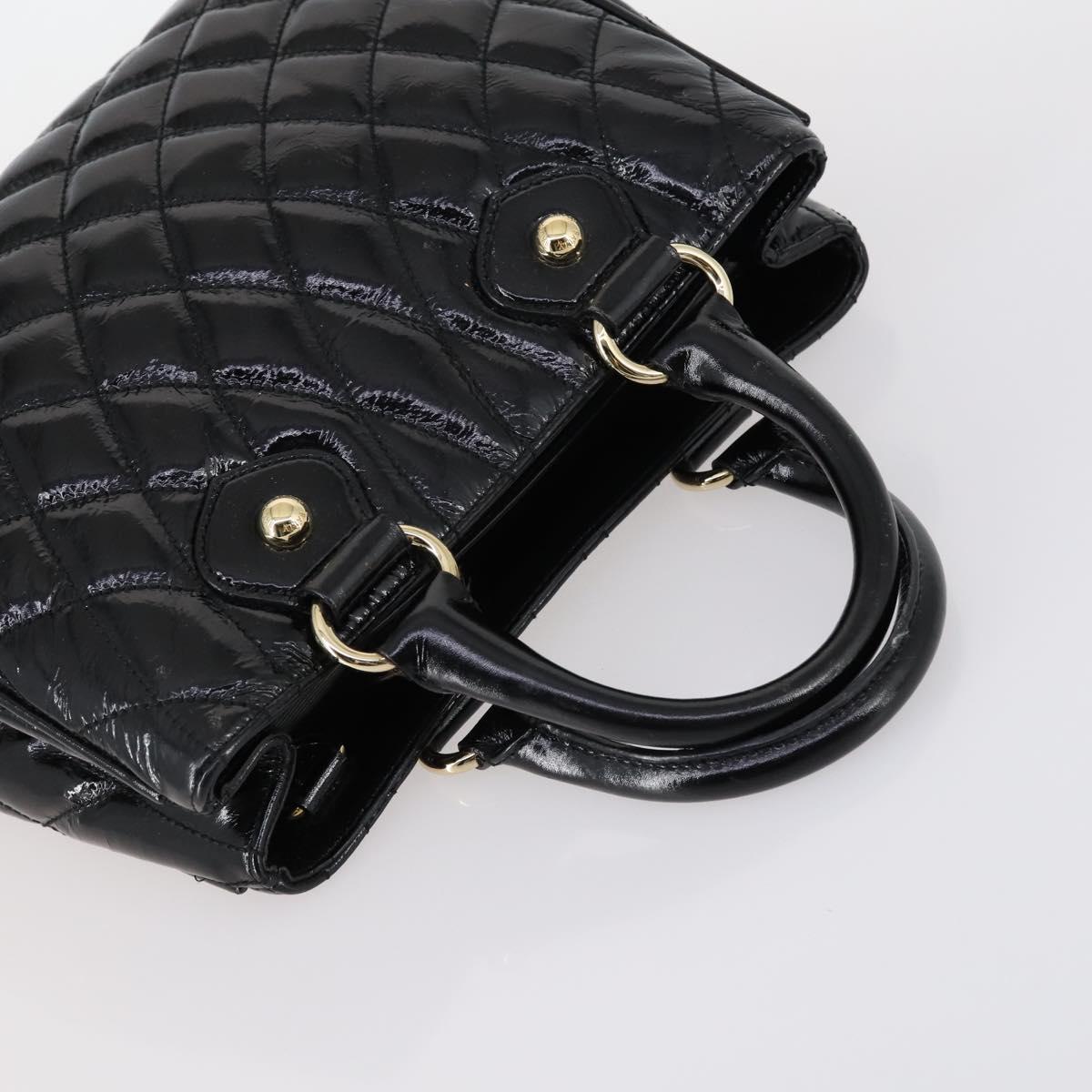 BALLY Celine PRADA C Macadam Bag Nylon Enamel 3Set Beige Khaki black Auth BA5394