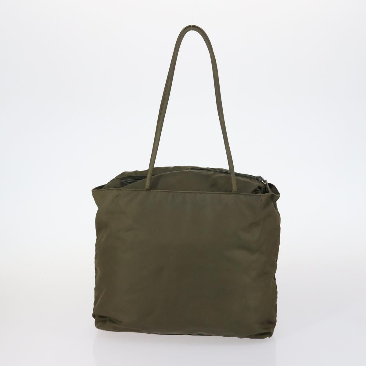 BALLY Celine PRADA C Macadam Bag Nylon Enamel 3Set Beige Khaki black Auth BA5394