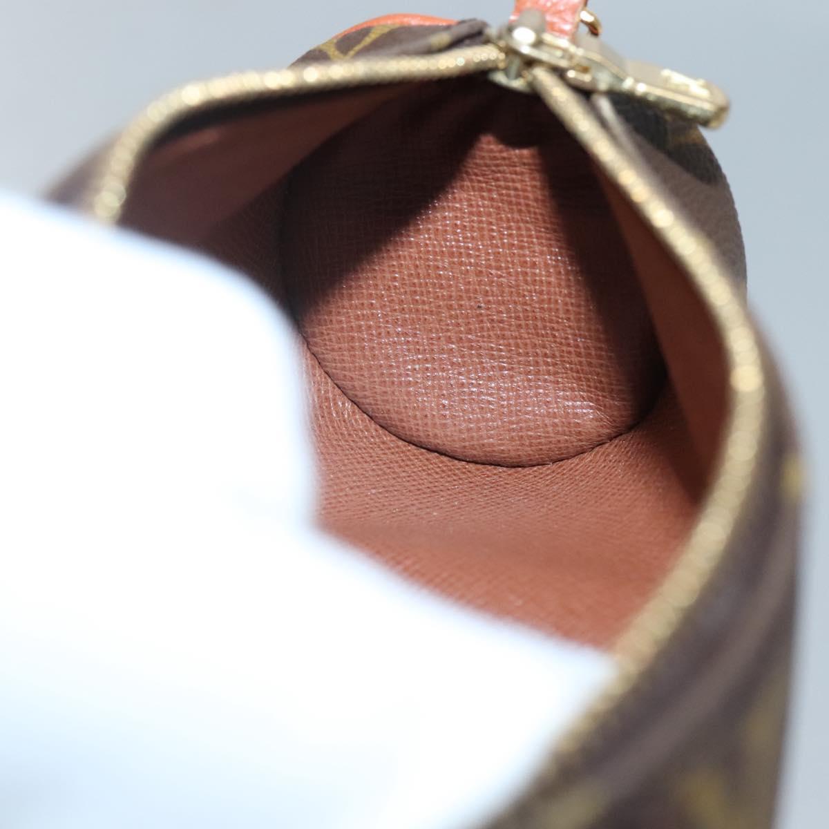 LOUIS VUITTON Monogram Papillon Pouch LV Auth BA5397