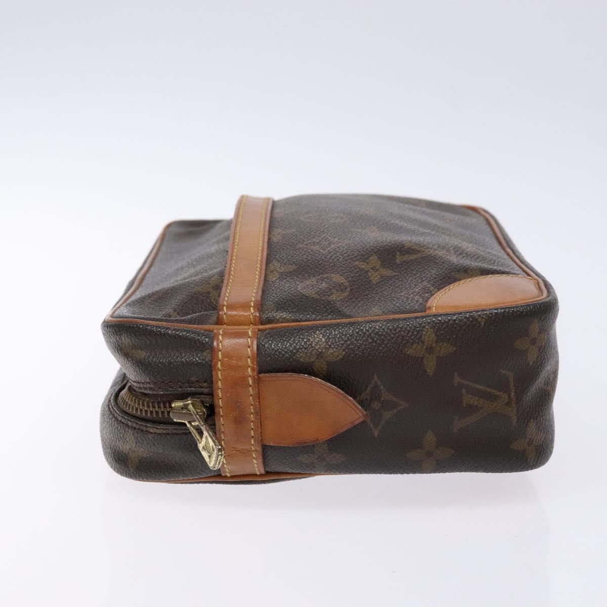 LOUIS VUITTON Monogram Compiegne 28 Clutch Bag M51845 LV Auth BA5404
