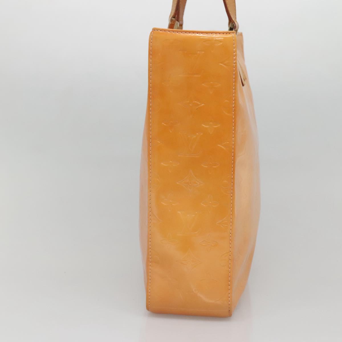 LOUIS VUITTON Monogram Vernis Columbus Bag Marshmallow Pink M91032 Auth BA5406