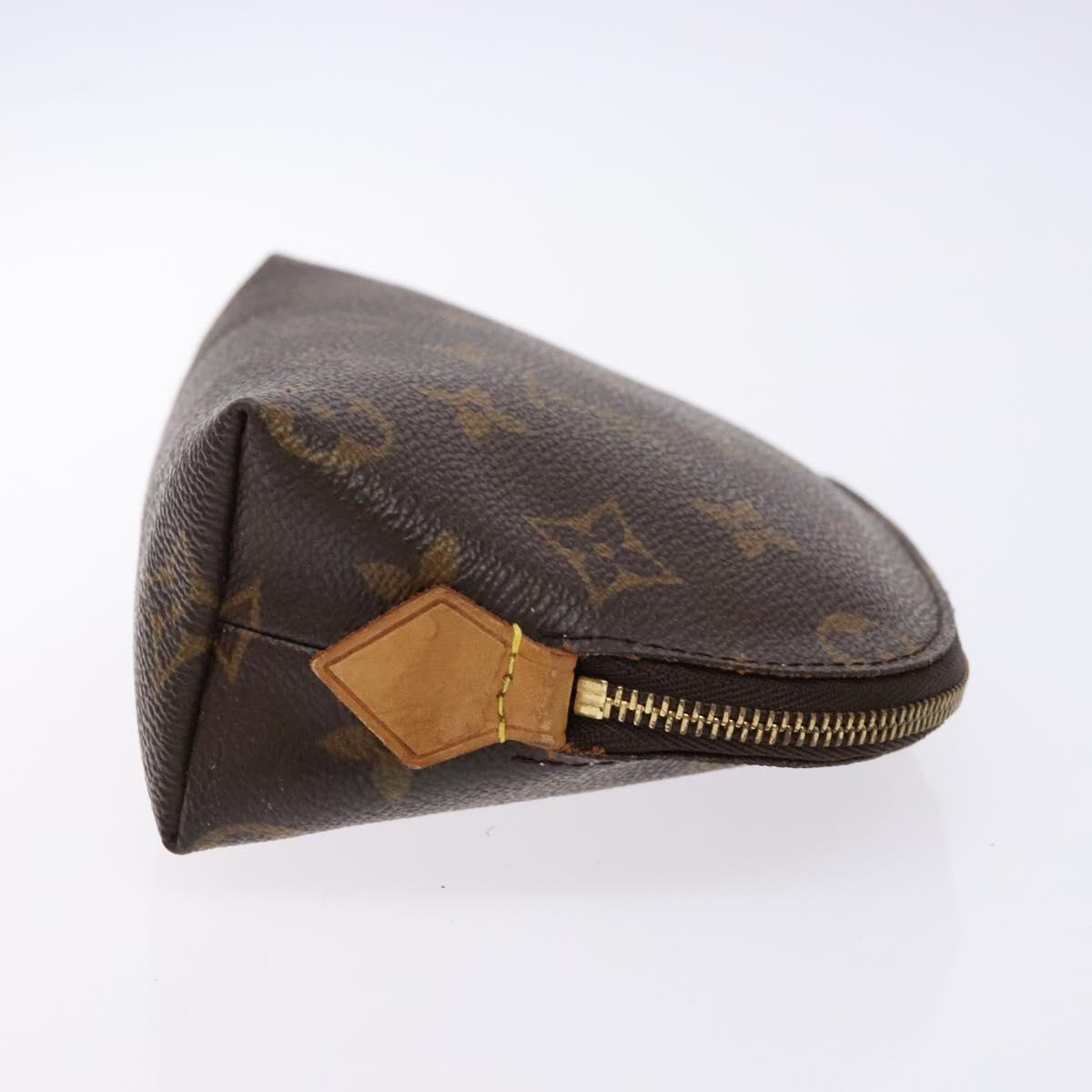 LOUIS VUITTON Monogram Pochette Cosmetic PM Pouch M43998 LV Auth BA5411