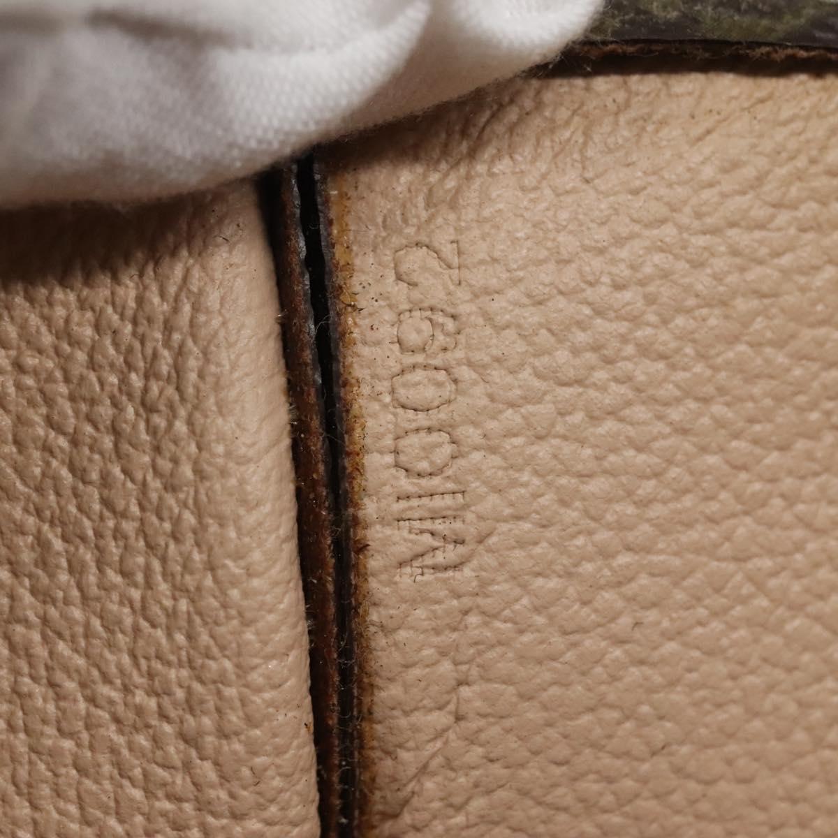 LOUIS VUITTON Monogram Sac Plat Hand Bag M51140 LV Auth BA5428