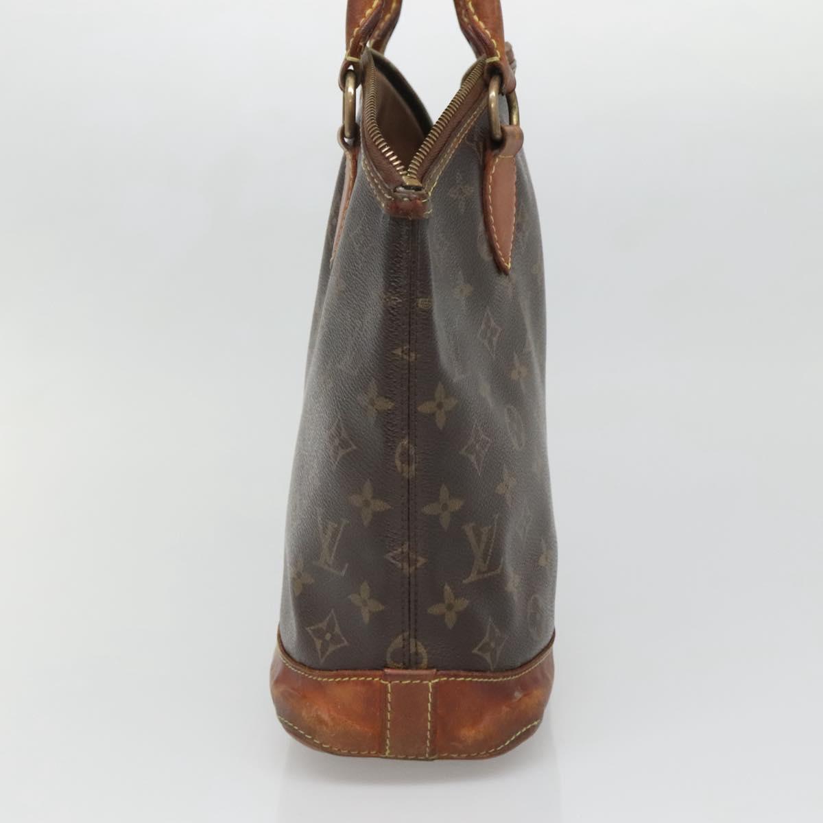 LOUIS VUITTON Monogram Lockit Hand Bag M40102 LV Auth BA5458