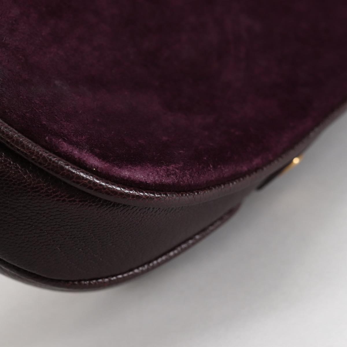 LOUIS VUITTON 2011S/S Avant Garde Pochette Bag Leather M97092 LV Auth BA5478V