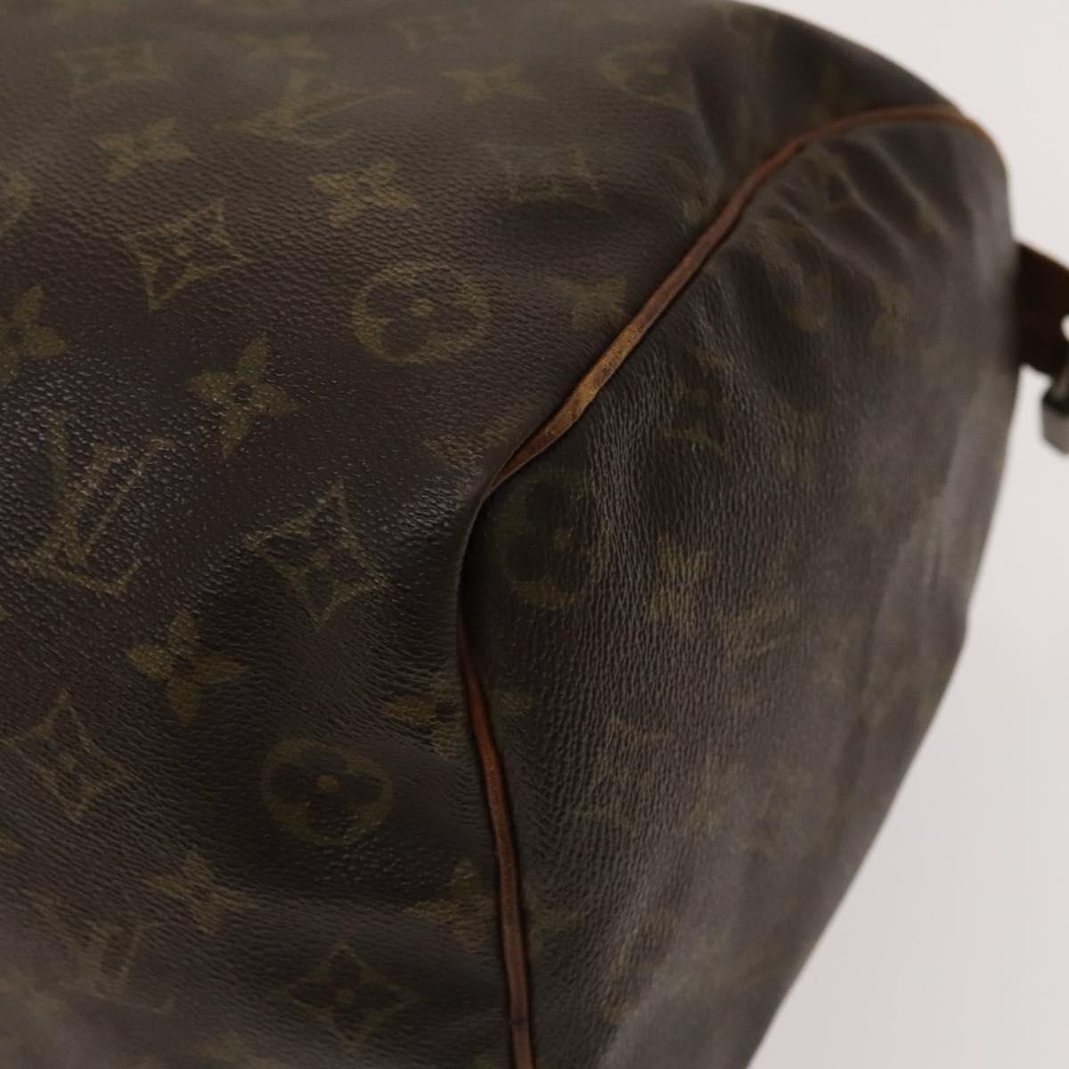 LOUIS VUITTON Monogram Speedy 35 Hand Bag Vintage M41524 LV Auth BA5479