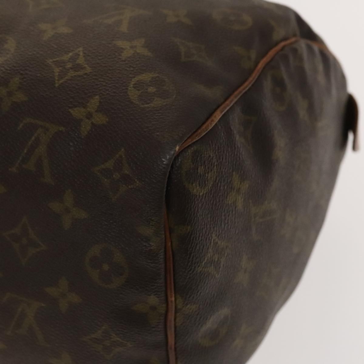 LOUIS VUITTON Monogram Speedy 35 Hand Bag Vintage M41524 LV Auth BA5479