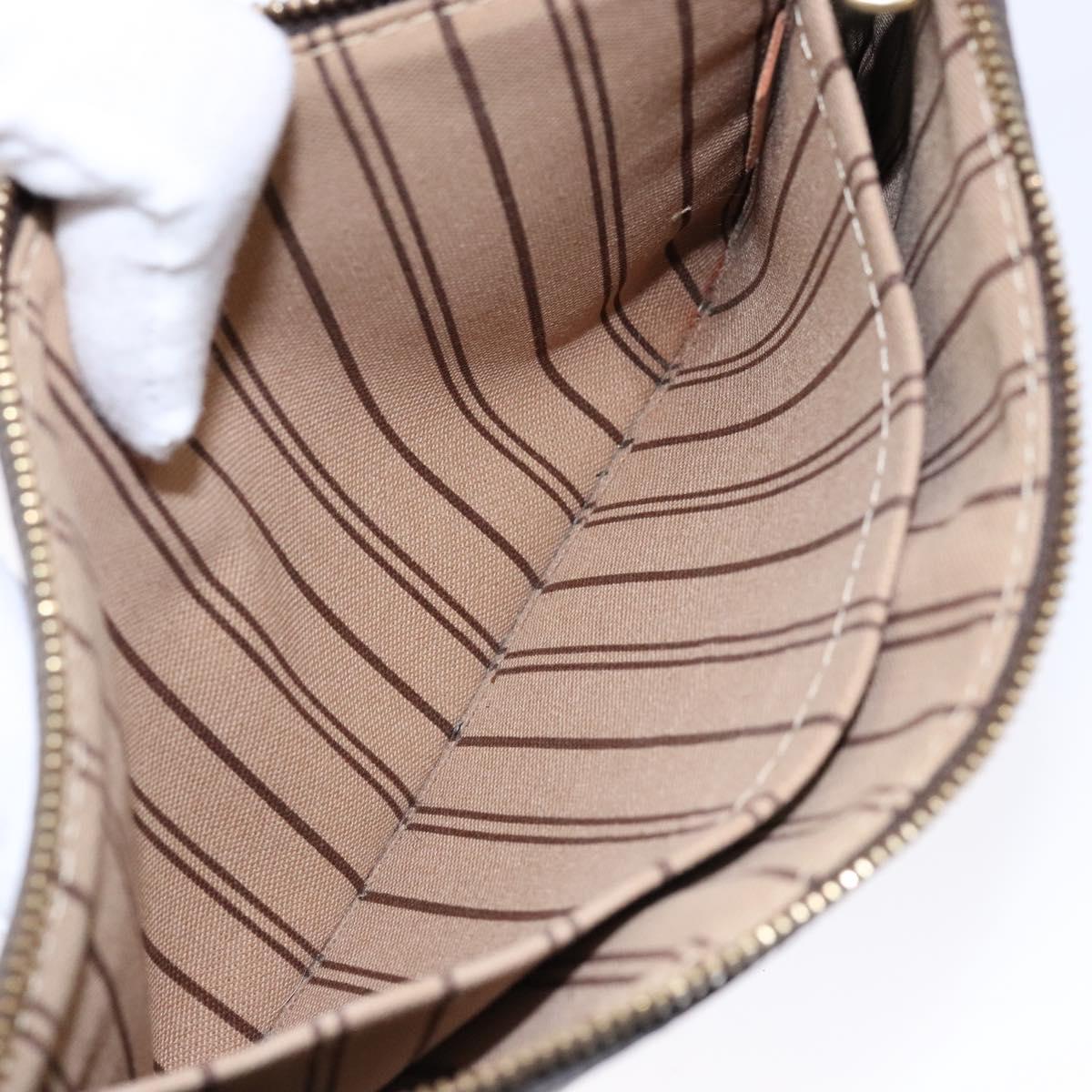 LOUIS VUITTON Monogram Neverfull MM Pouch Accessory Pouch LV Auth BA5482