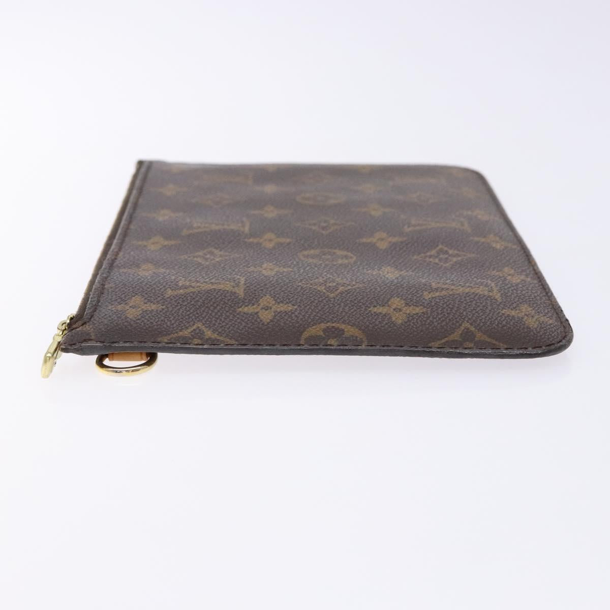 LOUIS VUITTON Monogram Neverfull MM Pouch Accessory Pouch LV Auth BA5482