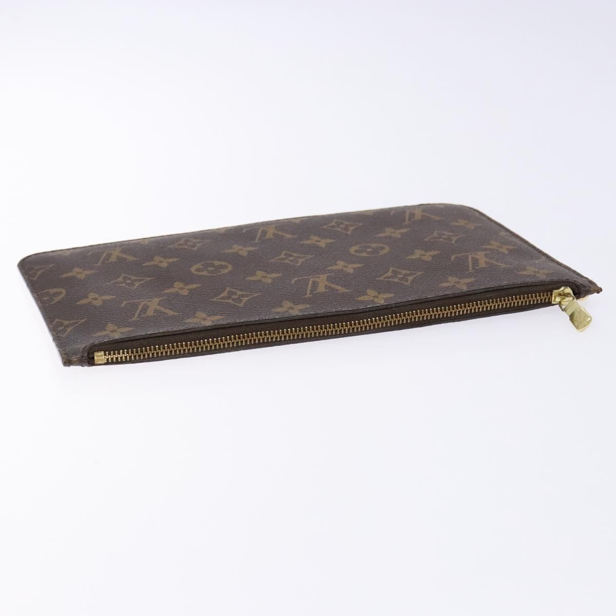 LOUIS VUITTON Monogram Neverfull MM Pouch Accessory Pouch LV Auth BA5482