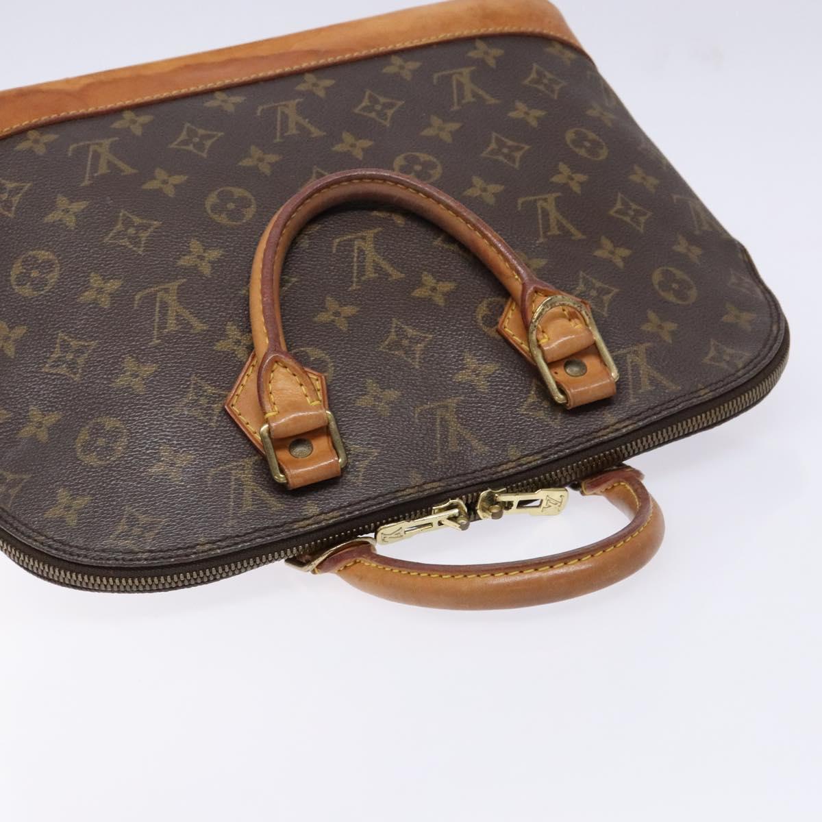 LOUIS VUITTON Monogram Alma Hand Bag M51130 LV Auth BA5513