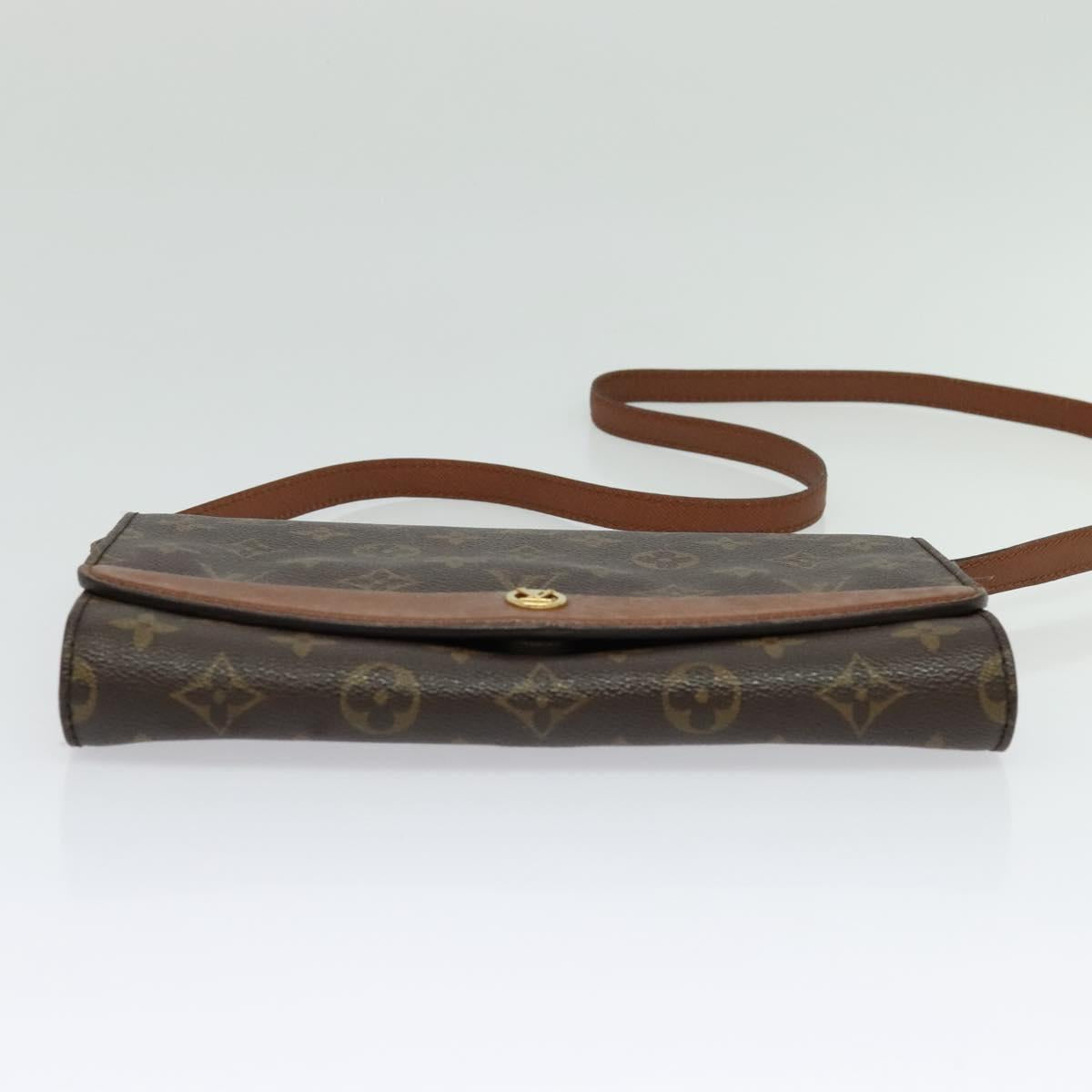 LOUIS VUITTON Monogram Bordeaux 24 Shoulder Bag M51798 LV Auth BA5524
