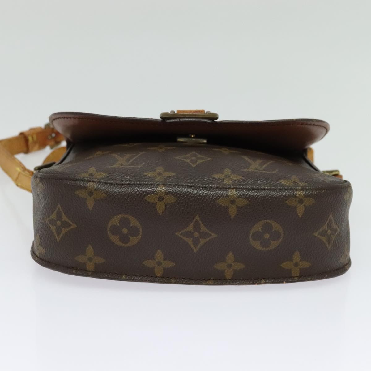 LOUIS VUITTON Monogram Saint Cloud MM Shoulder Bag M51243 LV Auth BA5536