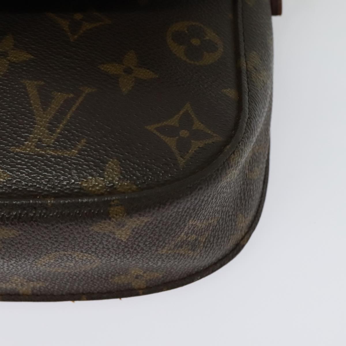 LOUIS VUITTON Monogram Saint Cloud MM Shoulder Bag M51243 LV Auth BA5536