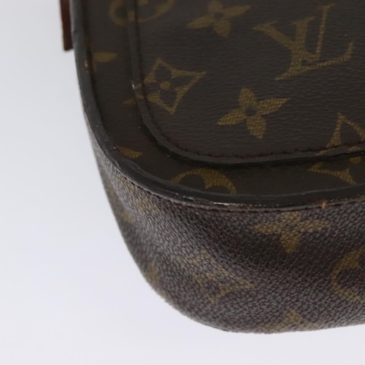 LOUIS VUITTON Monogram Saint Cloud MM Shoulder Bag M51243 LV Auth BA5536