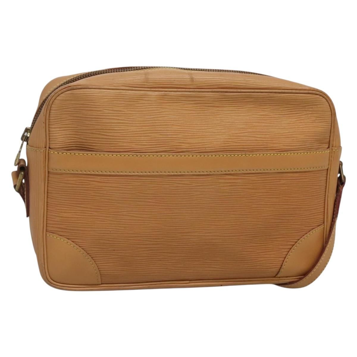 LOUIS VUITTON Epi Trocadero 27 Shoulder Bag Beige M52306 LV Auth BA5560