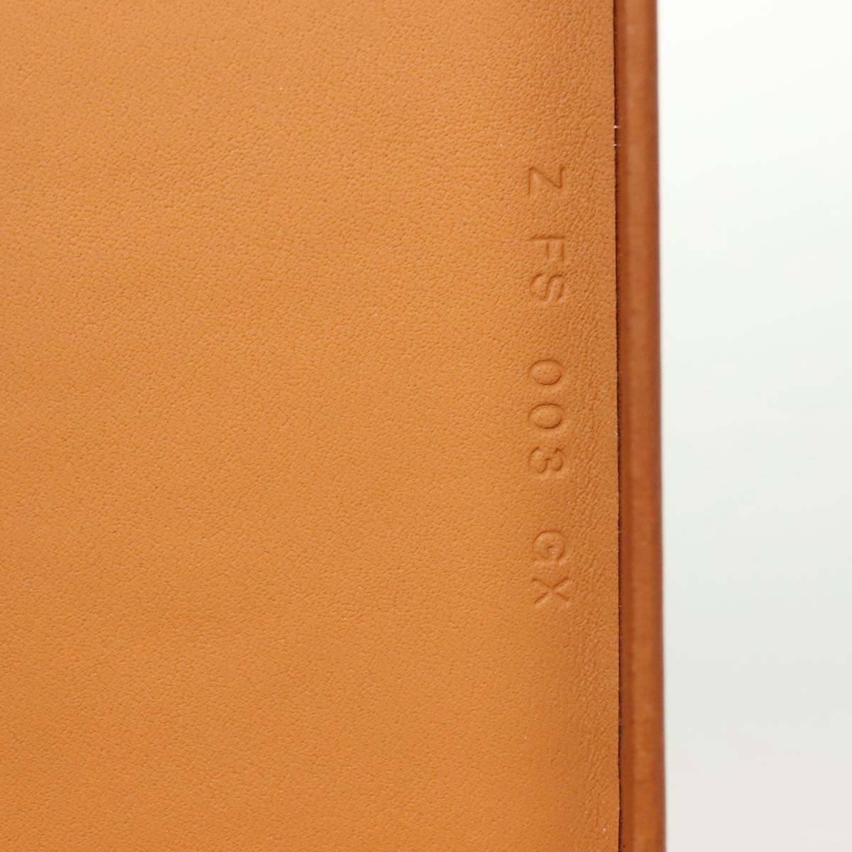 HERMES iPhone 12 & 12 Pro Case iPhone Case Leather Brown Auth BA5561