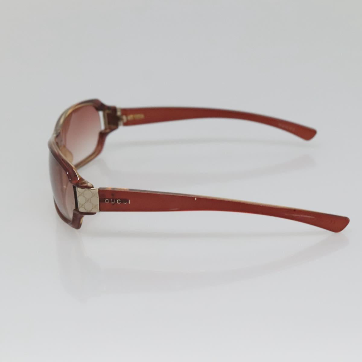 GUCCI Sunglasses plastic Brown Auth BA5565