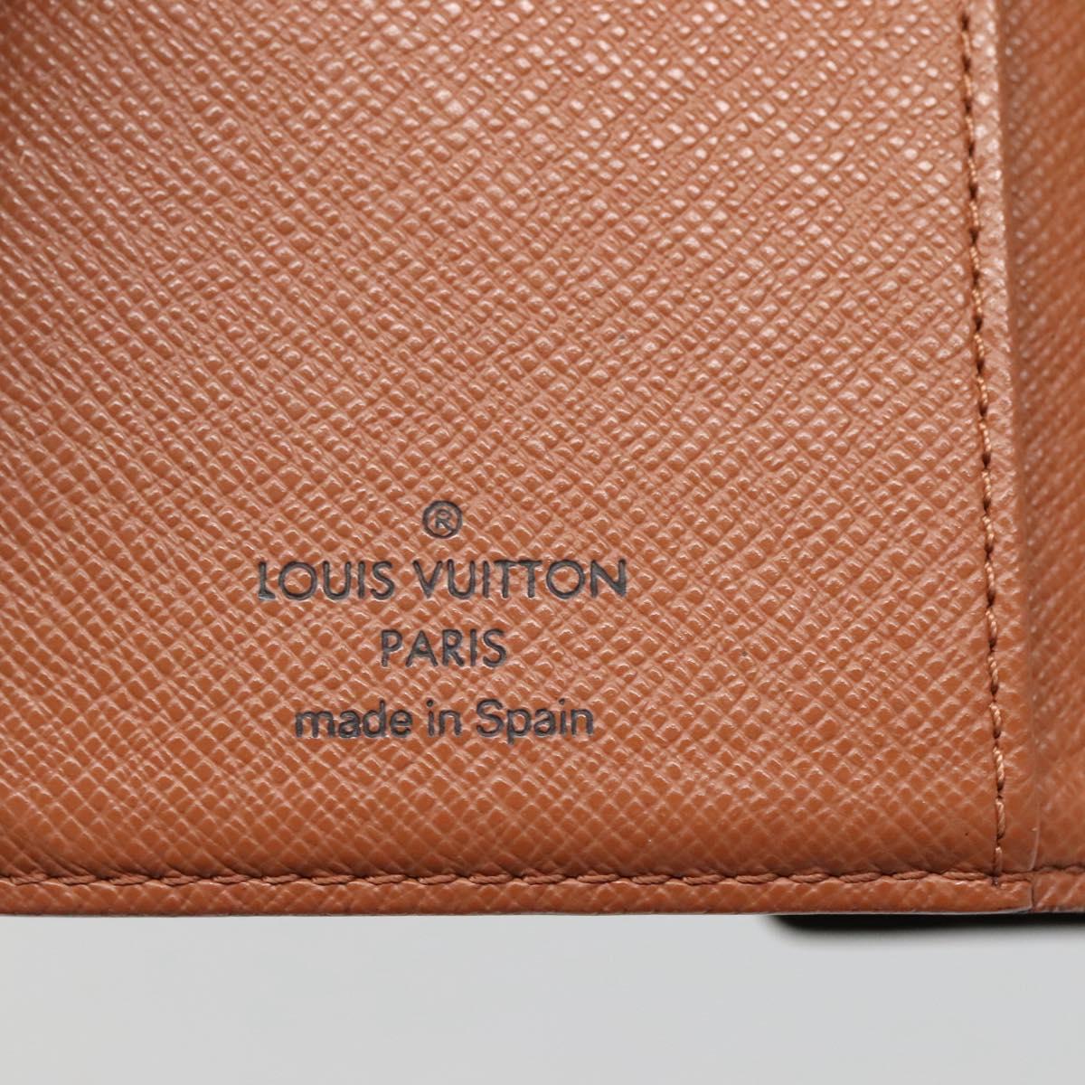 LOUIS VUITTON Monogram Agenda PM Day Planner Cover R20005 LV Auth BA5574