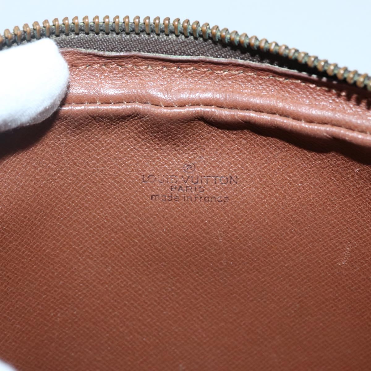 LOUIS VUITTON Monogram Marly Dragonne PM Clutch Bag M51827 LV Auth BA5621