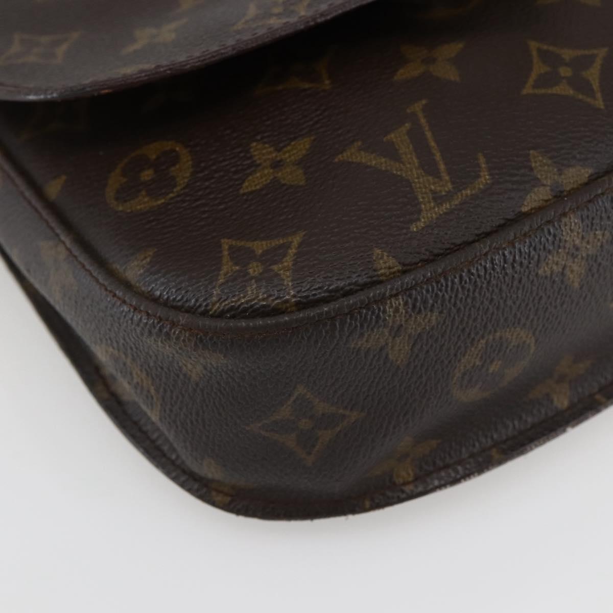 LOUIS VUITTON Monogram Saint Cloud MM Shoulder Bag M51243 LV Auth BA5623