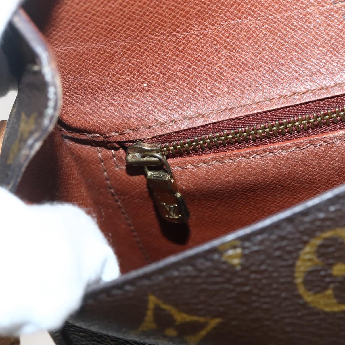 LOUIS VUITTON Monogram Saint Cloud MM Shoulder Bag M51243 LV Auth BA5623