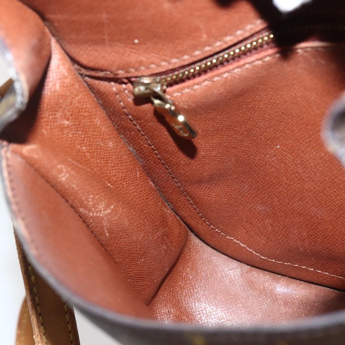 LOUIS VUITTON Monogram Saint Cloud MM Shoulder Bag M51243 LV Auth BA5623