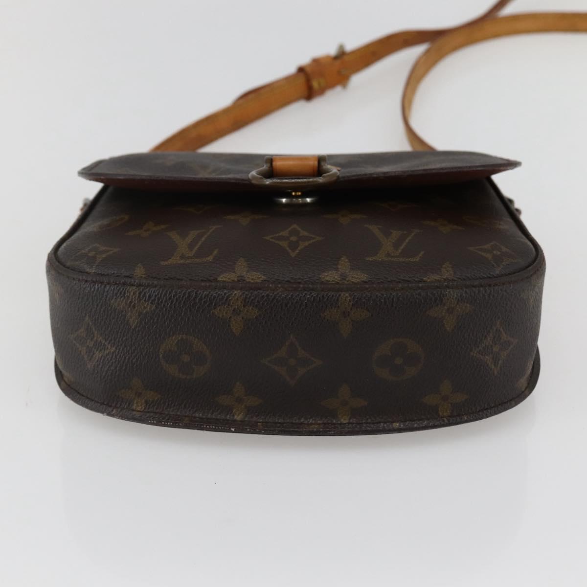 LOUIS VUITTON Monogram Saint Cloud MM Shoulder Bag M51243 LV Auth BA5623