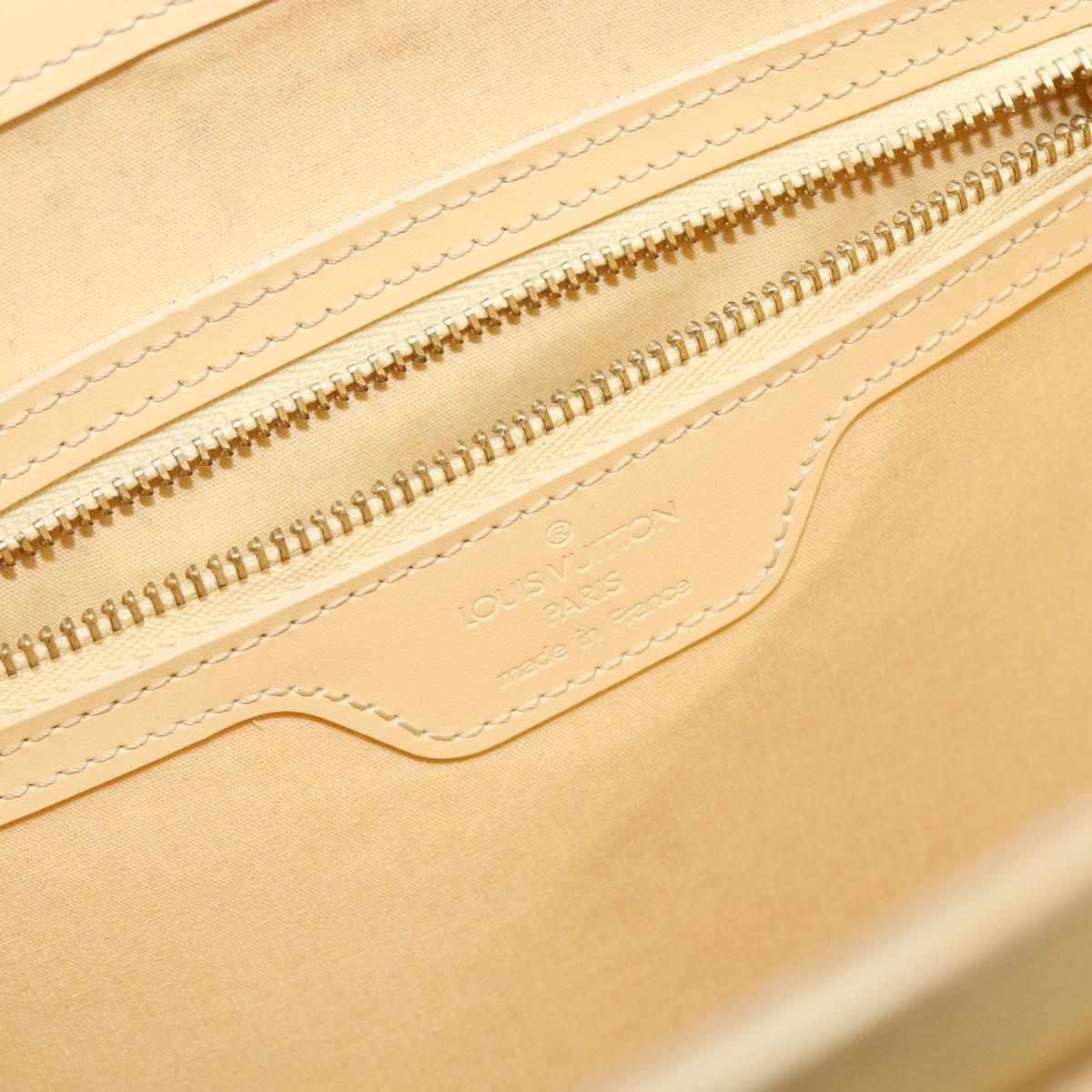 LOUIS VUITTON Epi Saint Tropez Shoulder Bag Cream M5246A LV Auth BA5624