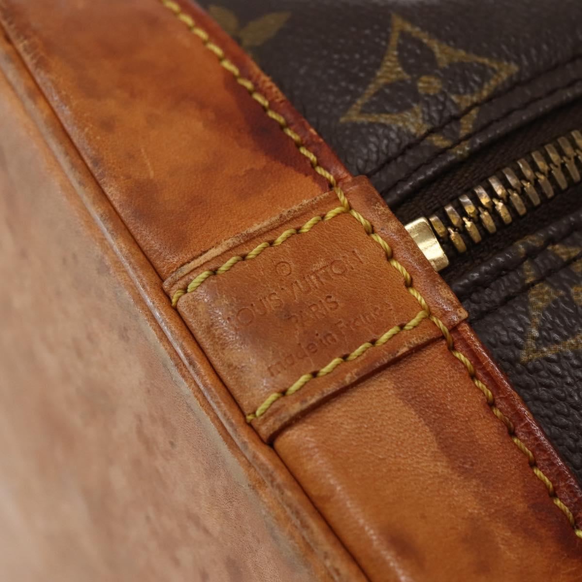 LOUIS VUITTON Monogram Alma Hand Bag M51130 LV Auth BA5641