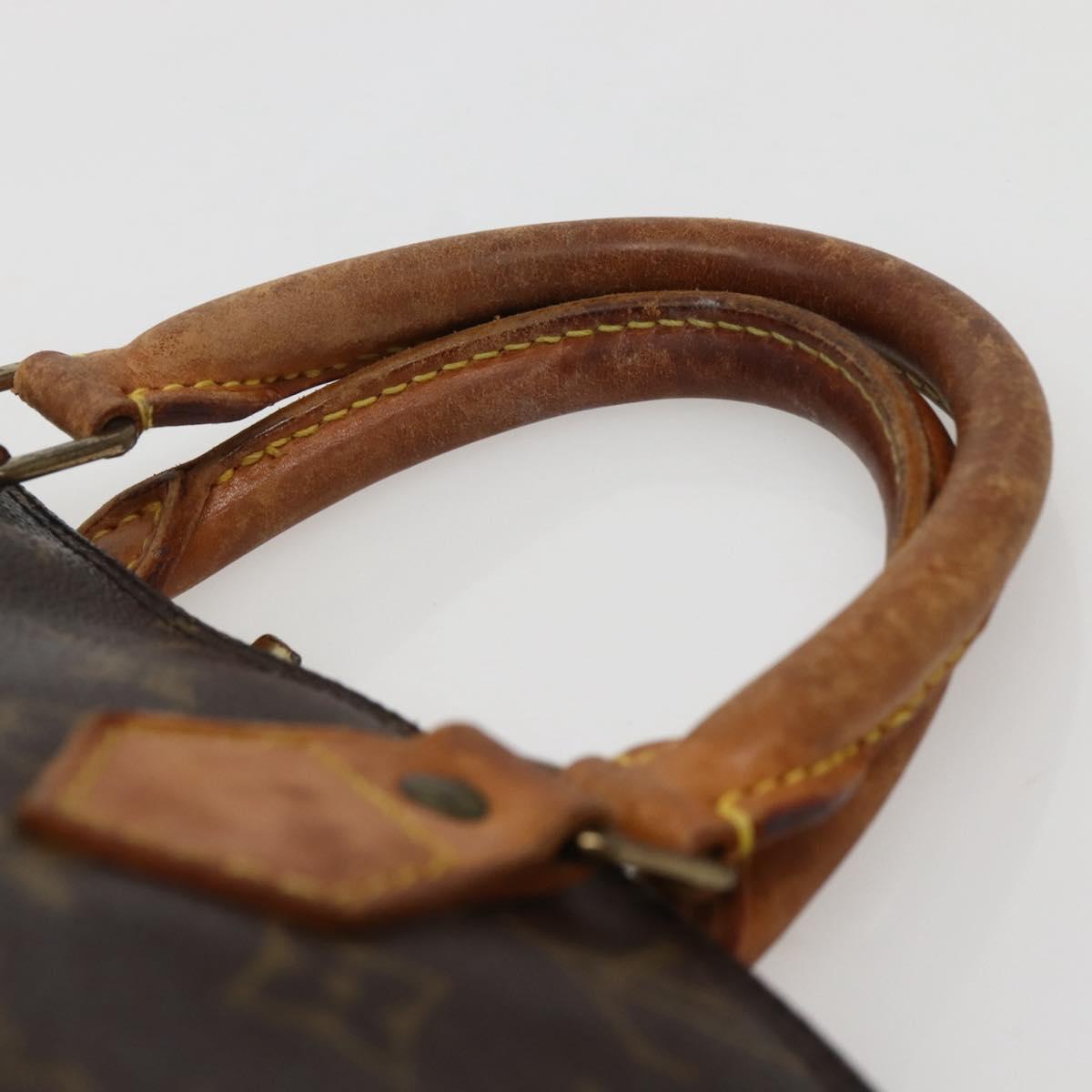 LOUIS VUITTON Monogram Alma Hand Bag M51130 LV Auth BA5641