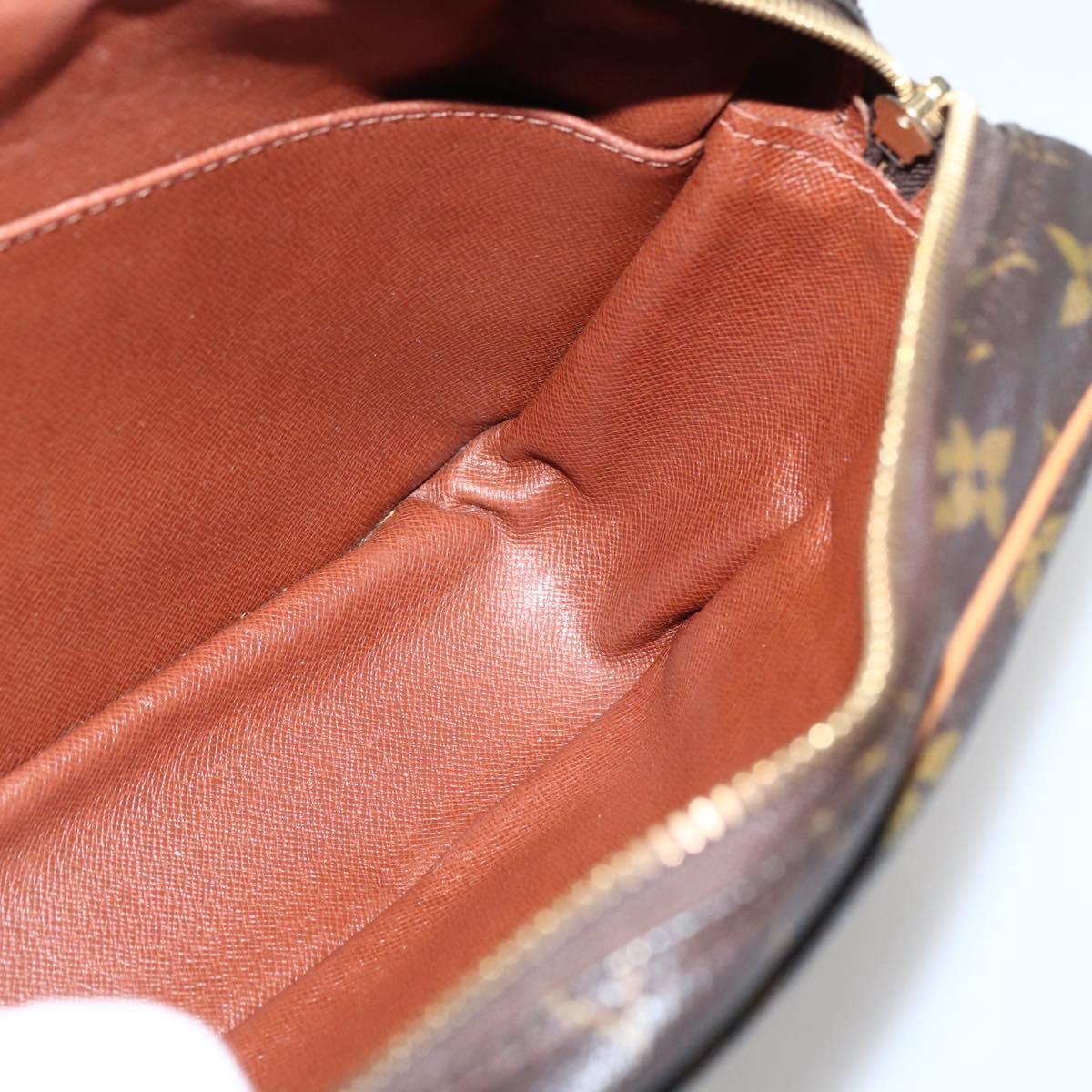 LOUIS VUITTON Monogram Compiegne 28 Clutch Bag M51845 LV Auth BA5642