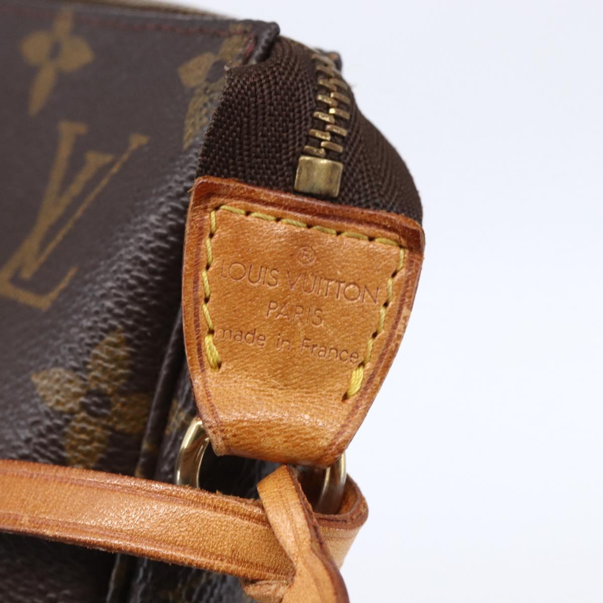 LOUIS VUITTON Monogram Pochette Accessoires Pouch M51980 LV Auth BA5648