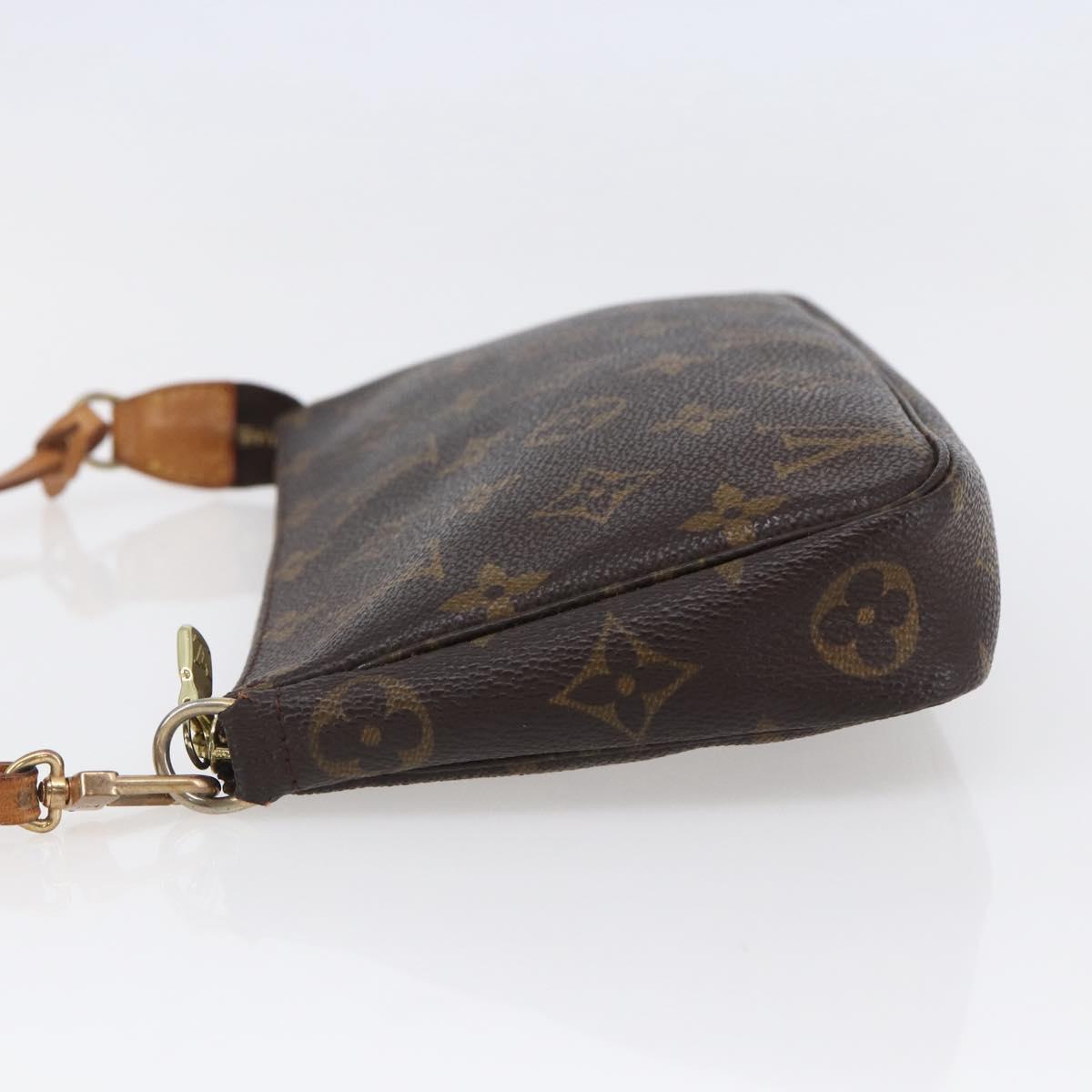 LOUIS VUITTON Monogram Pochette Accessoires Pouch M51980 LV Auth BA5648